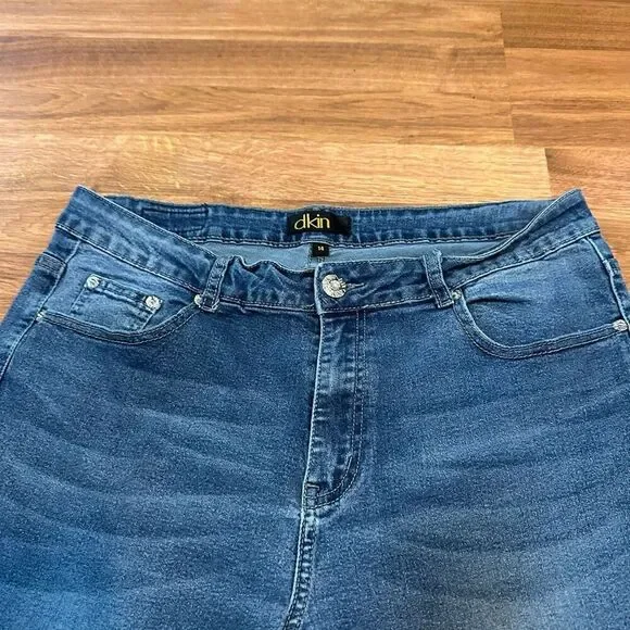 Dkin Blue Jeans | Women Size 14 - Picture 8 of 13